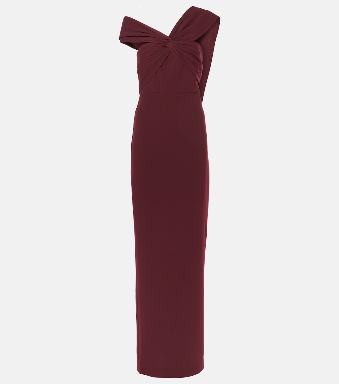 Draped cady gown | Roland Mouret