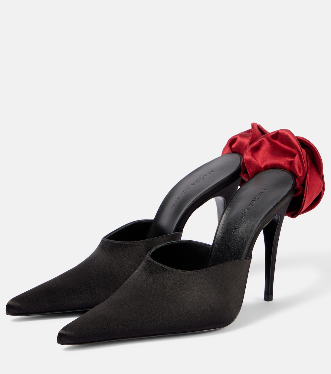 Mules in raso con applicazioni | Magda Butrym