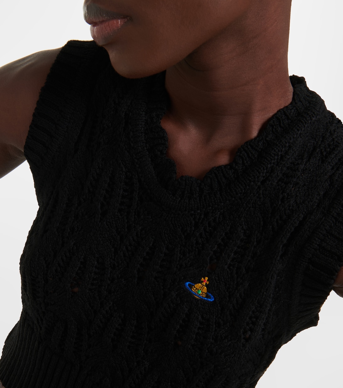 Top raccourci Samantha en laine | Vivienne Westwood