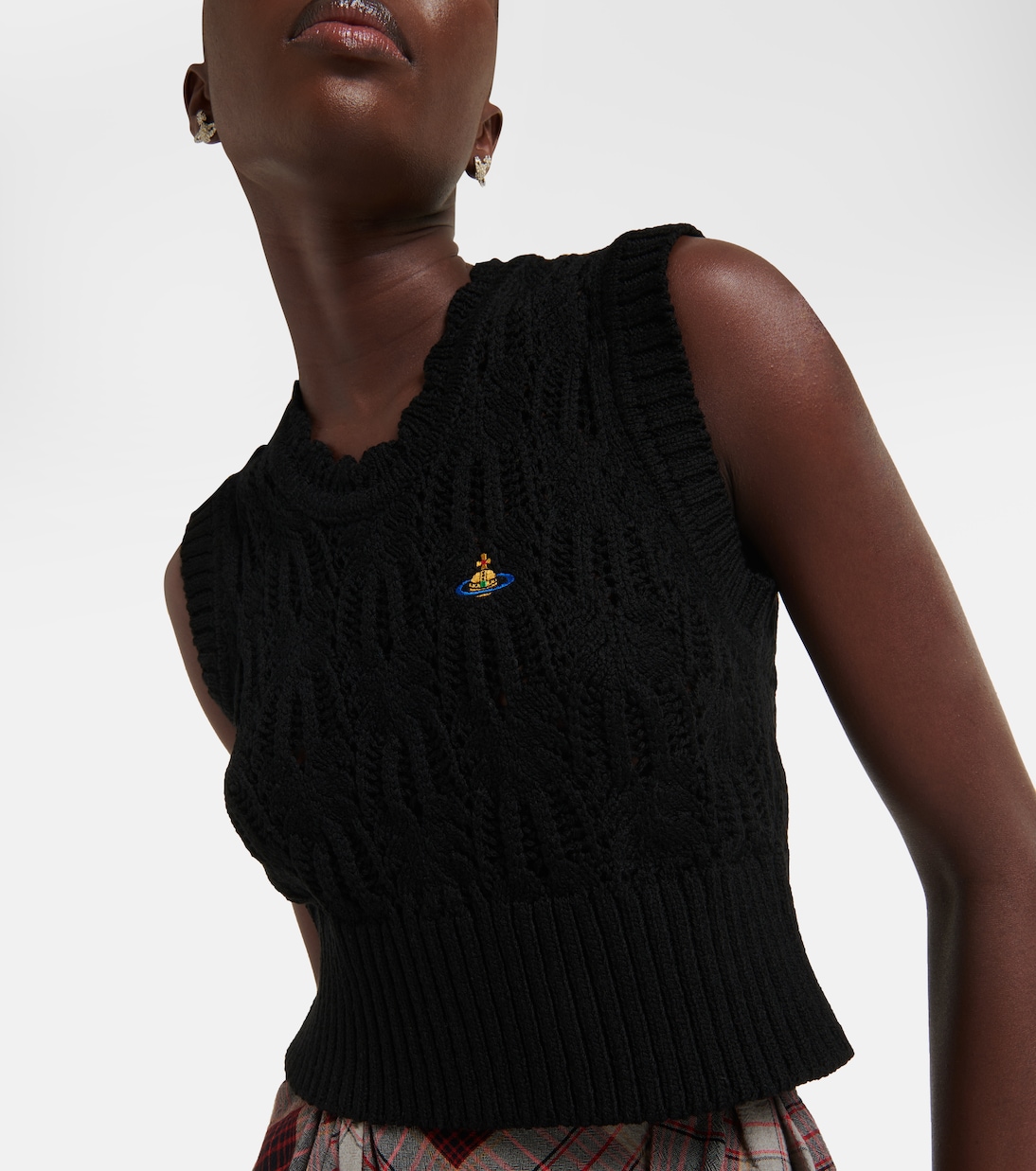 Top raccourci Samantha en laine | Vivienne Westwood