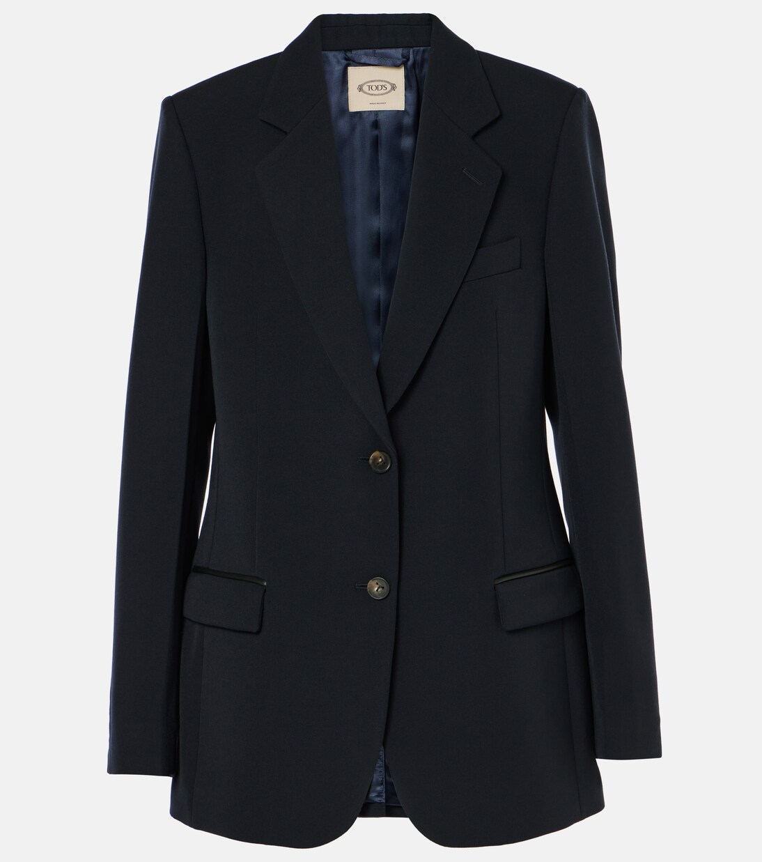 Single-breasted wool blazer | Tod's