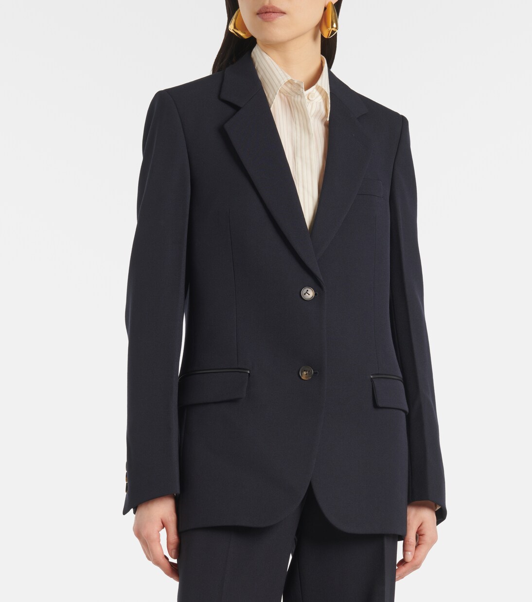 Single-breasted wool blazer | Tod's