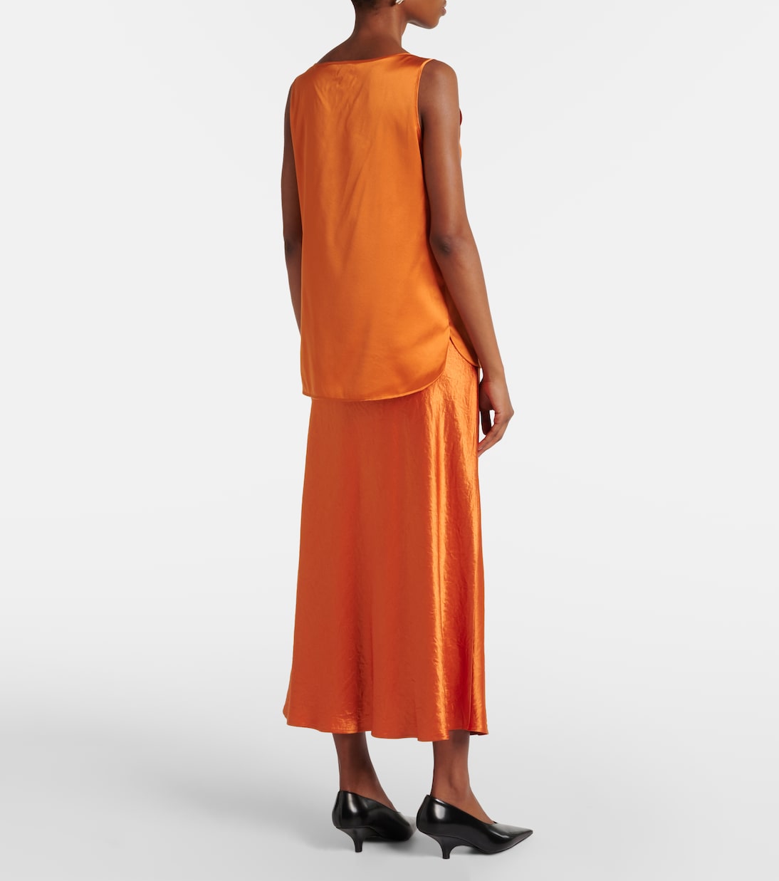 Leisure - Top Pan in raso di seta | Max Mara