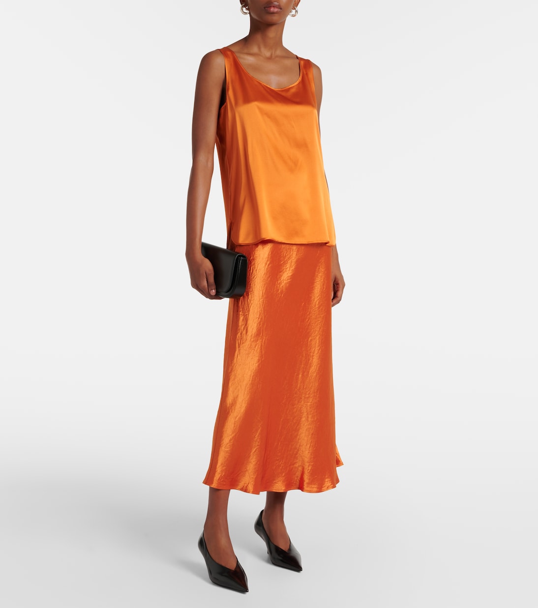 Leisure - Top Pan in raso di seta | Max Mara