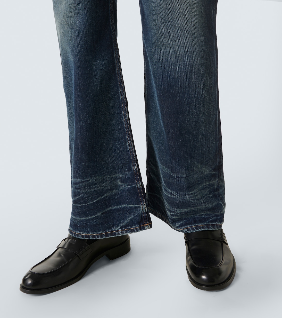 Jeans anchos 2021M de tiro medio | Acne Studios