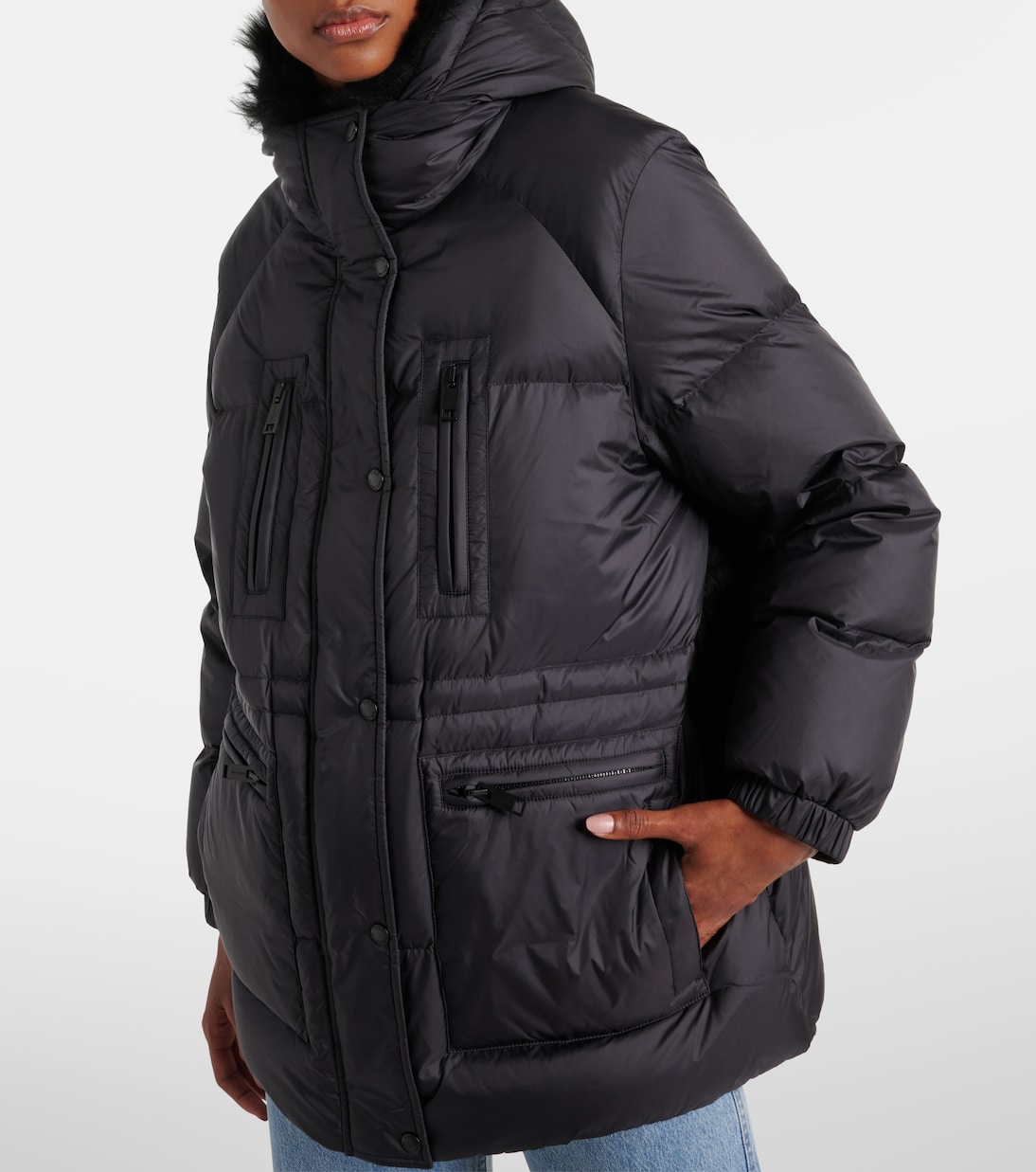 Piumino con shearling | Yves Salomon