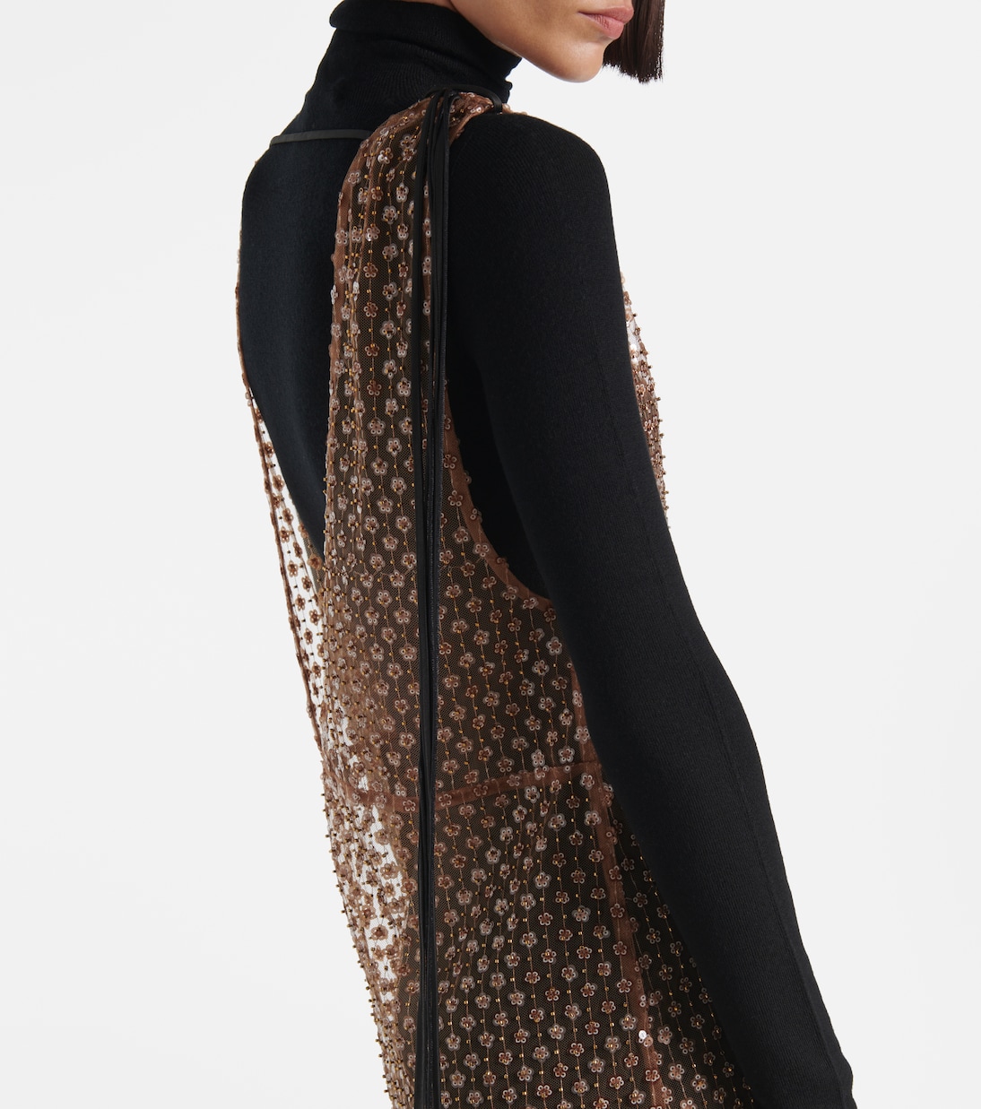 Midikleid Pure Glam aus Wolle mit Pailletten | Dorothee Schumacher