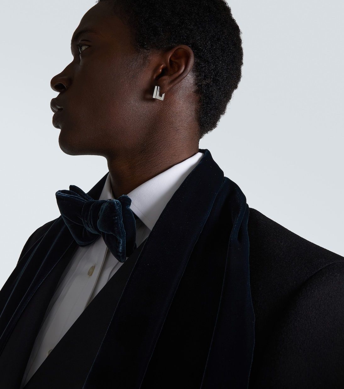 Orecchini Square Small in argento sterling | Tom Wood