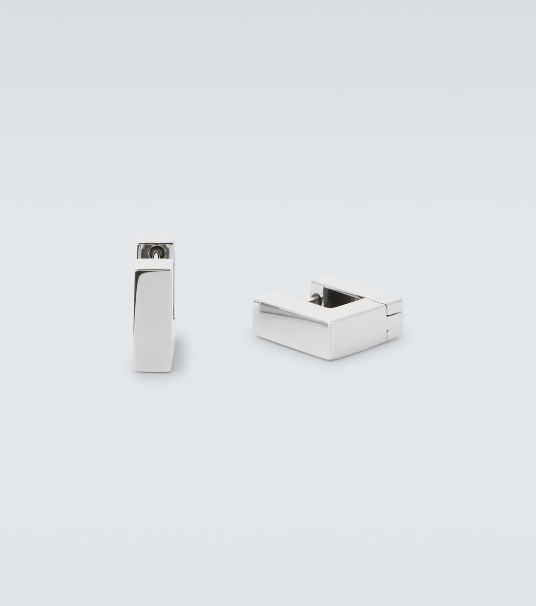 Orecchini Square Small in argento sterling | Tom Wood