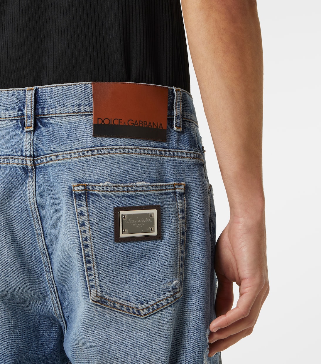 Jeans a gamba larga | Dolce&Gabbana