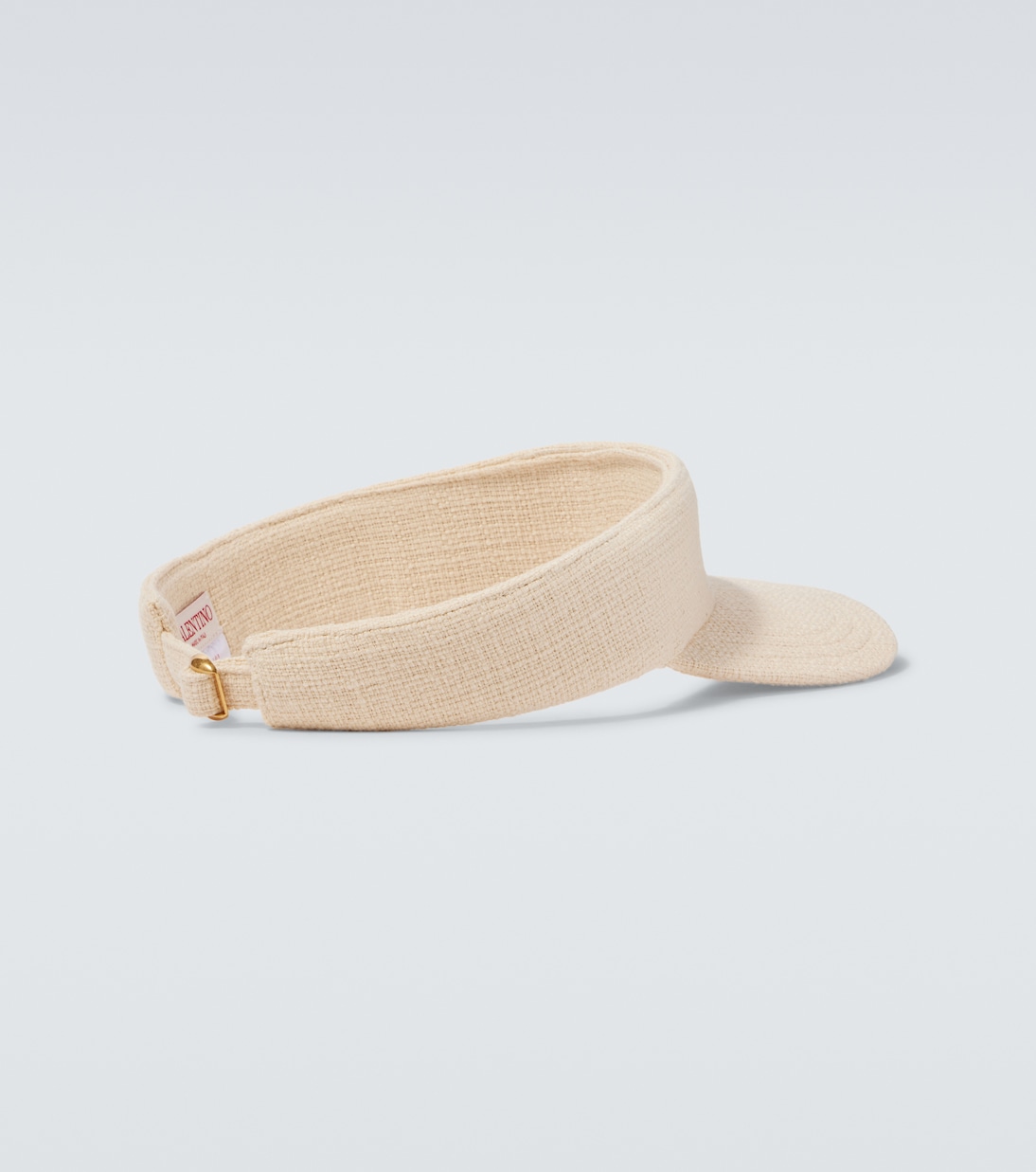 Visor VLogo Signature aus Baumwoll-Canvas | Valentino Garavani