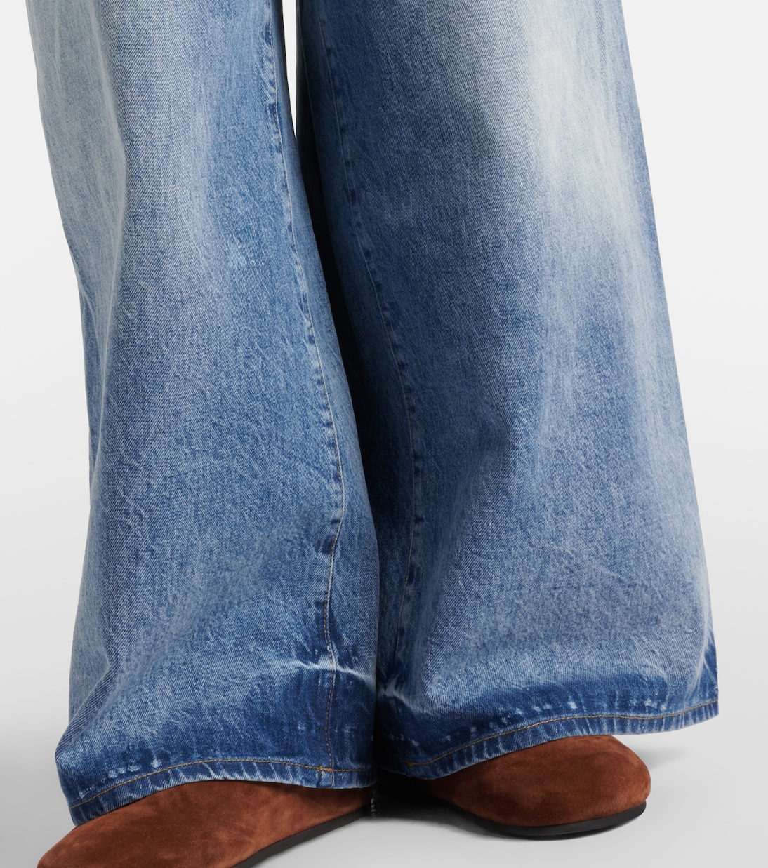 Jeans anchos Sunny de croché | Alanui