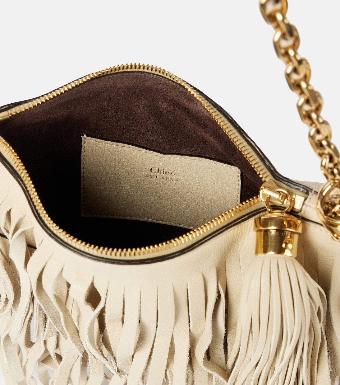 Schultertasche Chloé Foulard Small aus Leder | Chloé