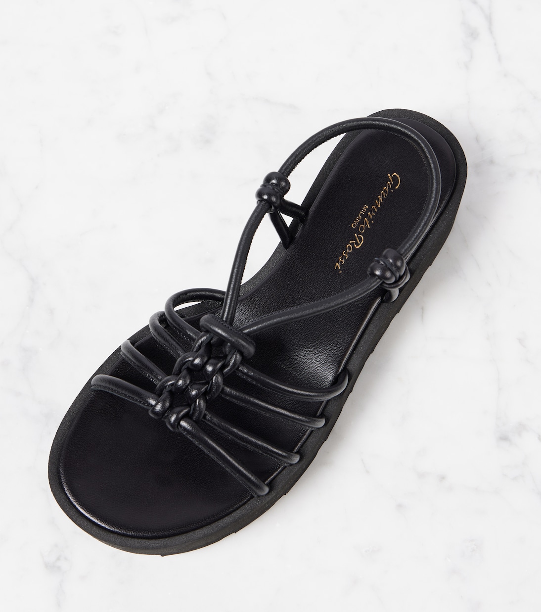 Hebe platform leather sandals | Gianvito Rossi