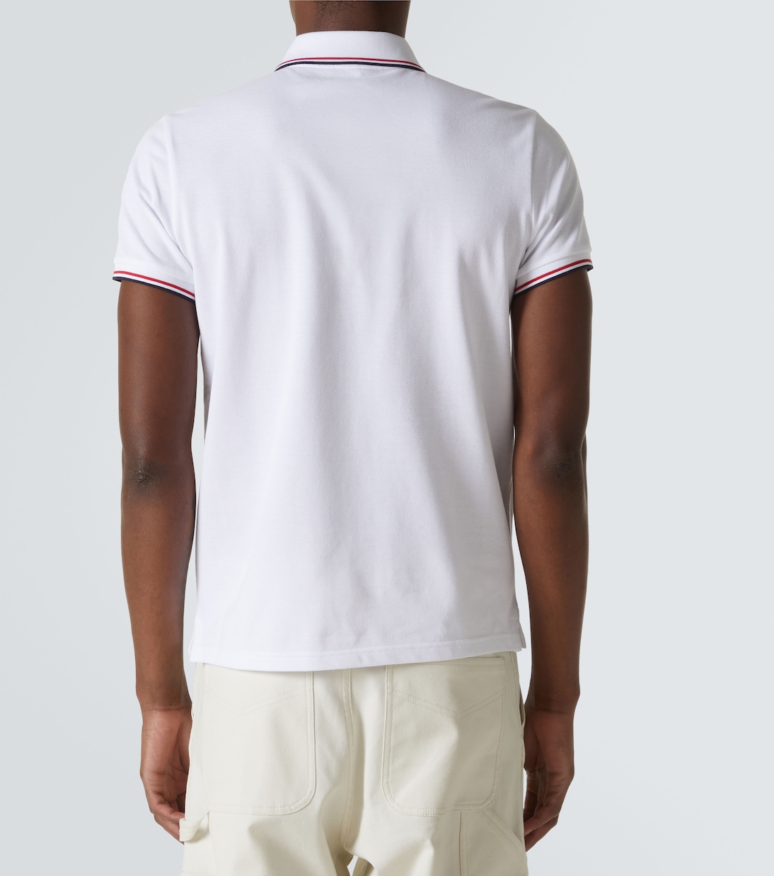 Polo en coton à logo | Moncler
