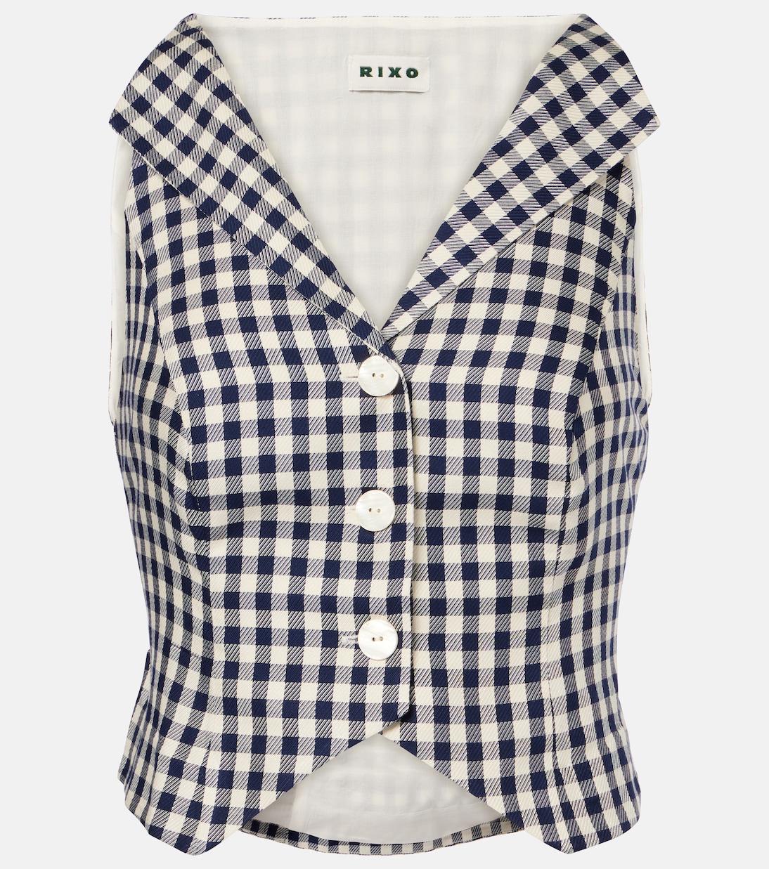 Tiggy checked vest | Rixo