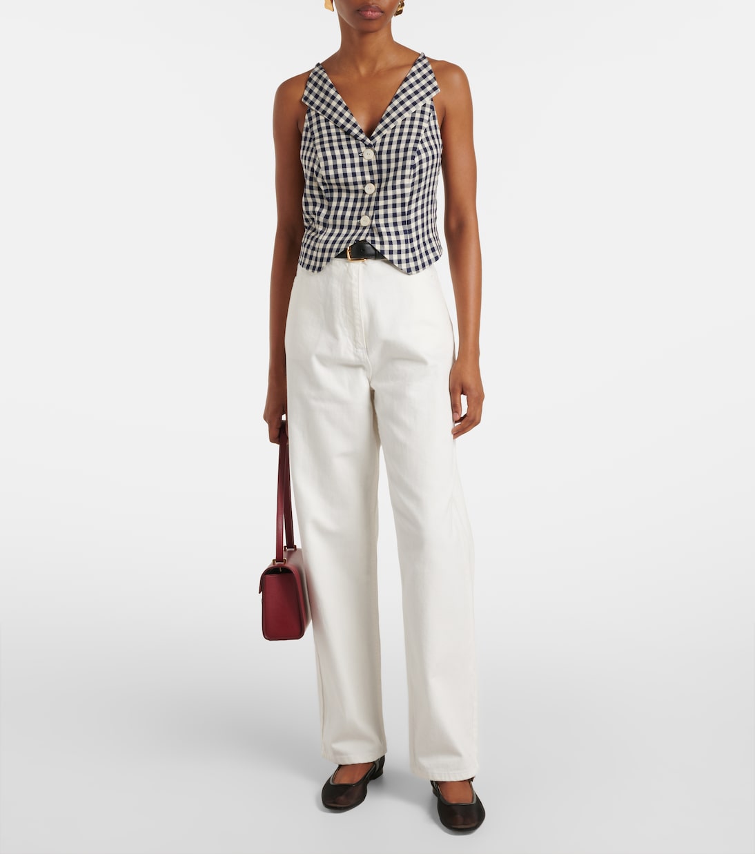 Tiggy checked vest | Rixo