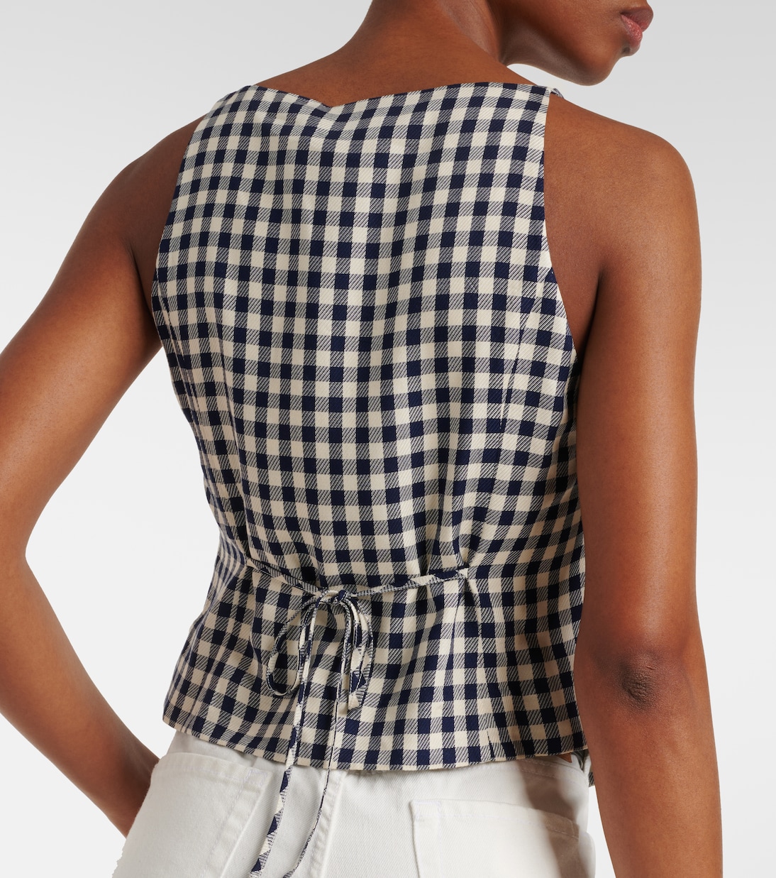 Tiggy checked vest | Rixo