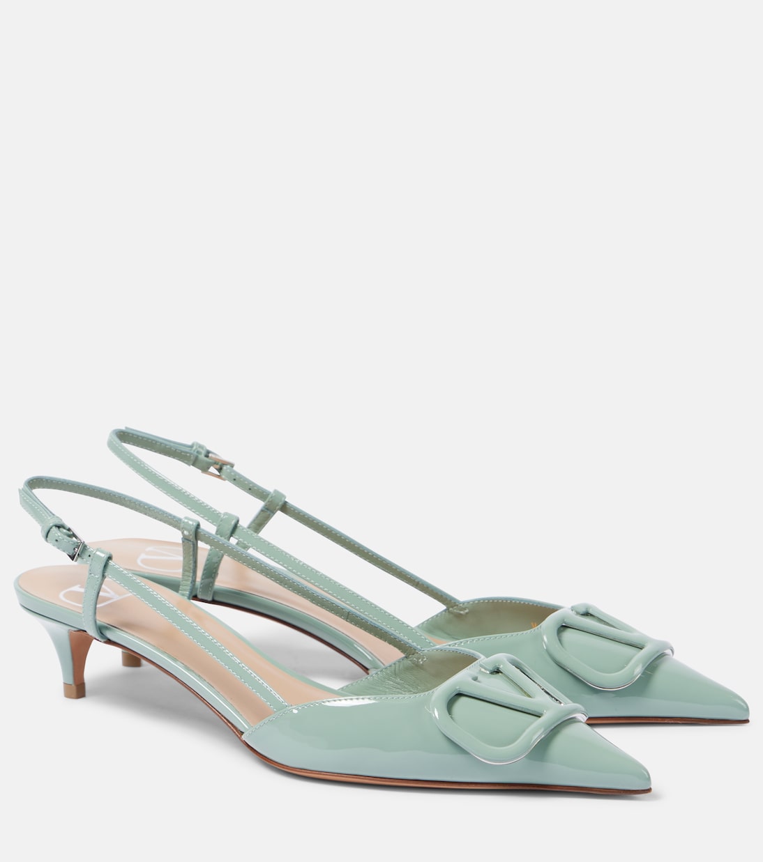 Escarpins VLogo Signature 40 en cuir | Valentino Garavani