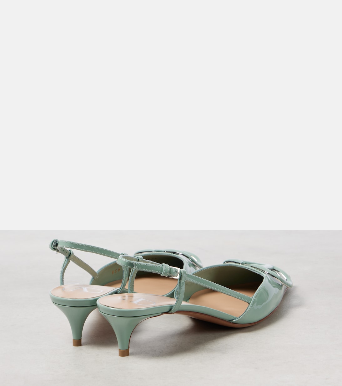 Escarpins VLogo Signature 40 en cuir | Valentino Garavani
