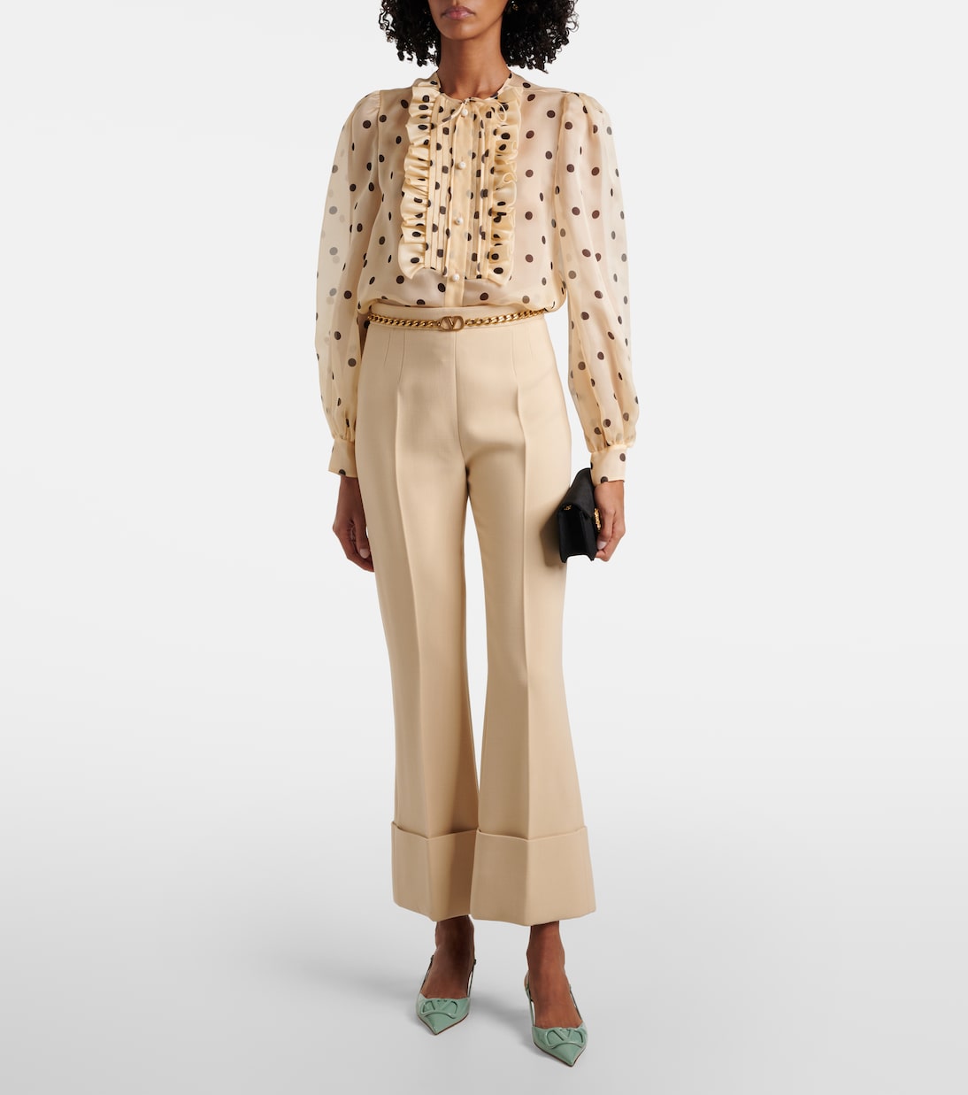 Escarpins VLogo Signature 40 en cuir | Valentino Garavani