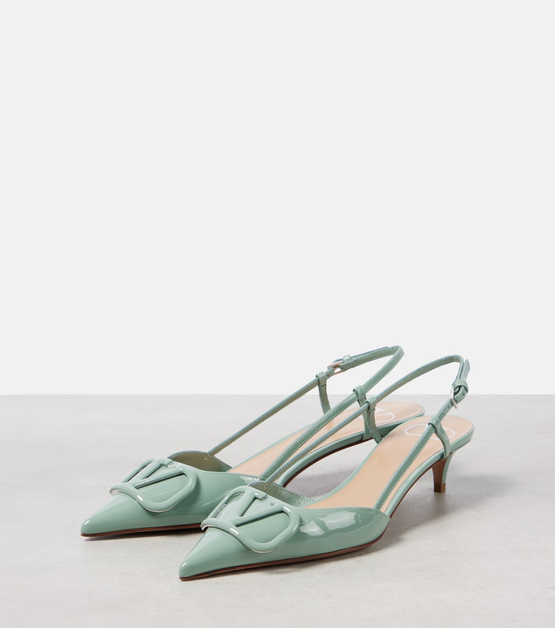 Escarpins VLogo Signature 40 en cuir | Valentino Garavani