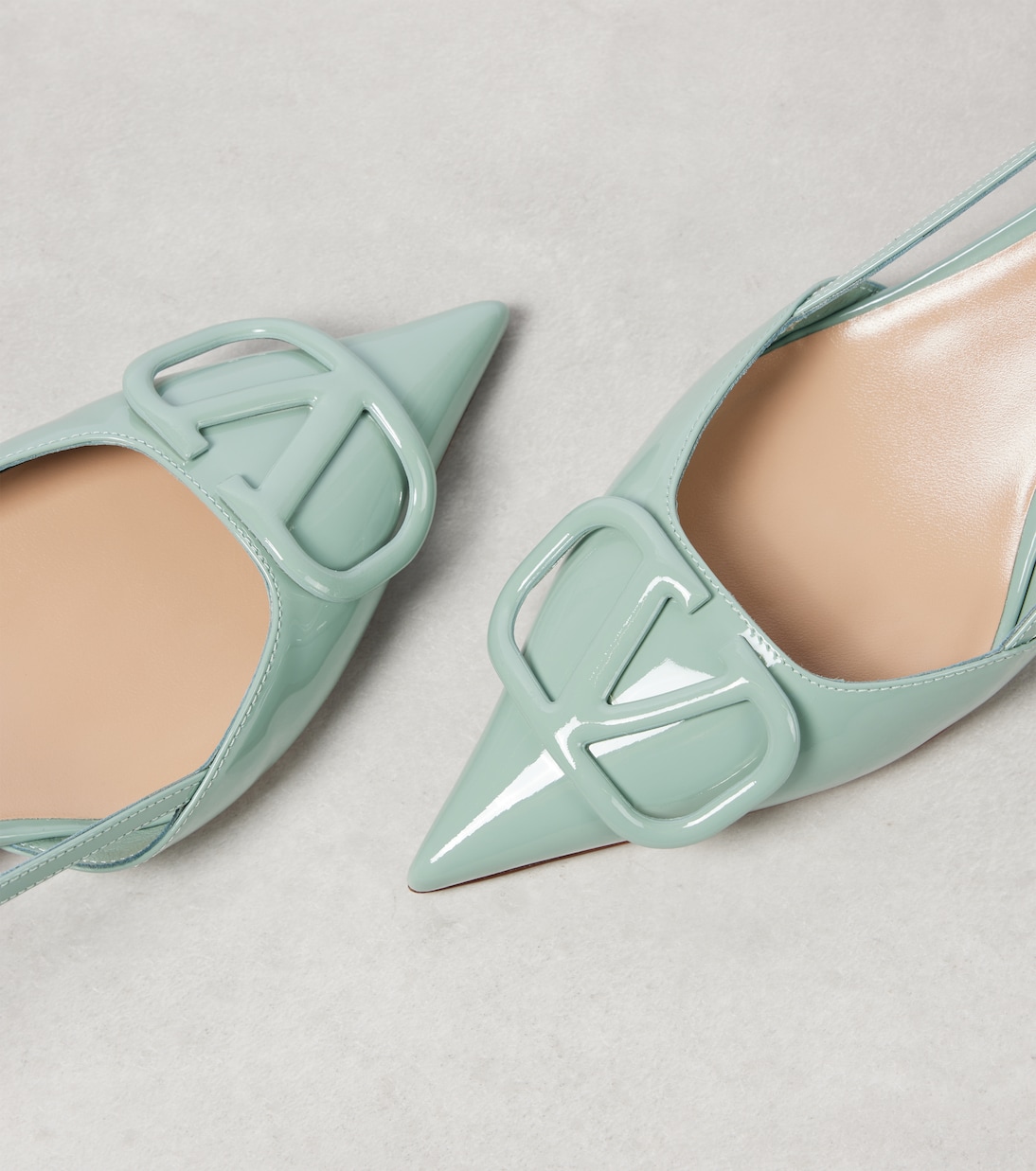 Escarpins VLogo Signature 40 en cuir | Valentino Garavani