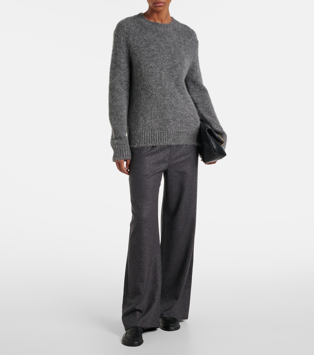 Gerade Hose Austin aus Wolle und Kaschmir | Asceno