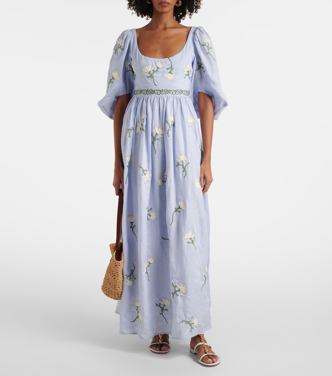 Maxikleid Viviane aus Leinen | Agua by Agua Bendita