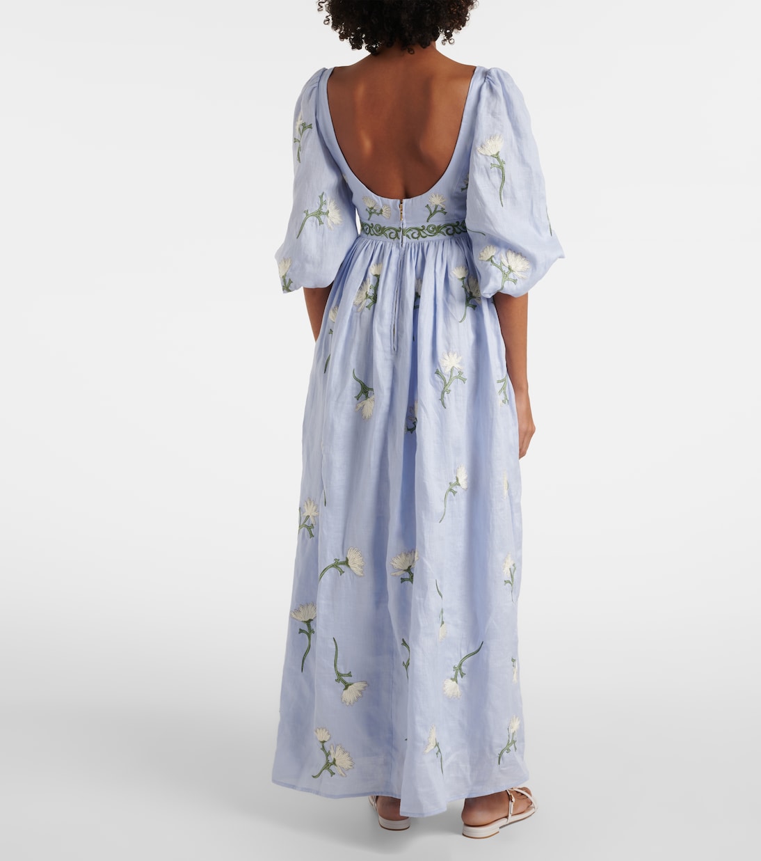Maxikleid Viviane aus Leinen | Agua by Agua Bendita