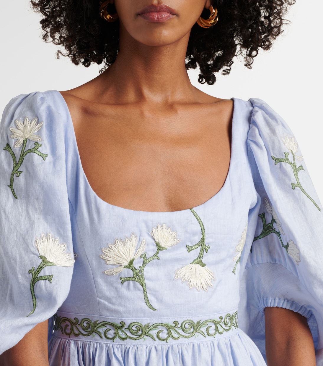 Maxikleid Viviane aus Leinen | Agua by Agua Bendita
