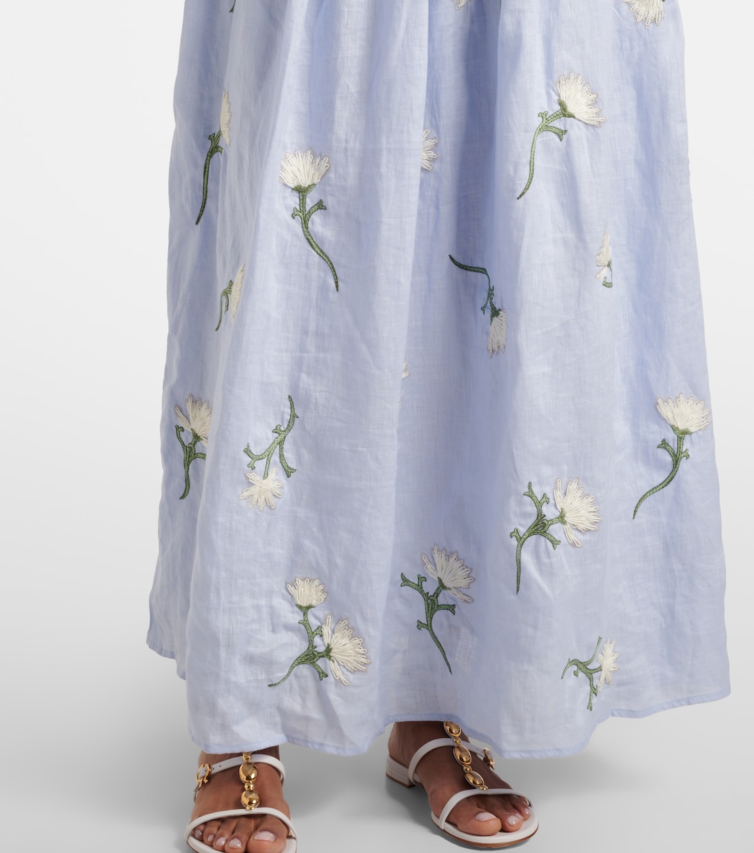 Maxikleid Viviane aus Leinen | Agua by Agua Bendita