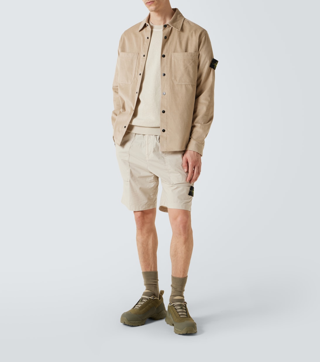 Felpa Compass in jersey di cotone | Stone Island
