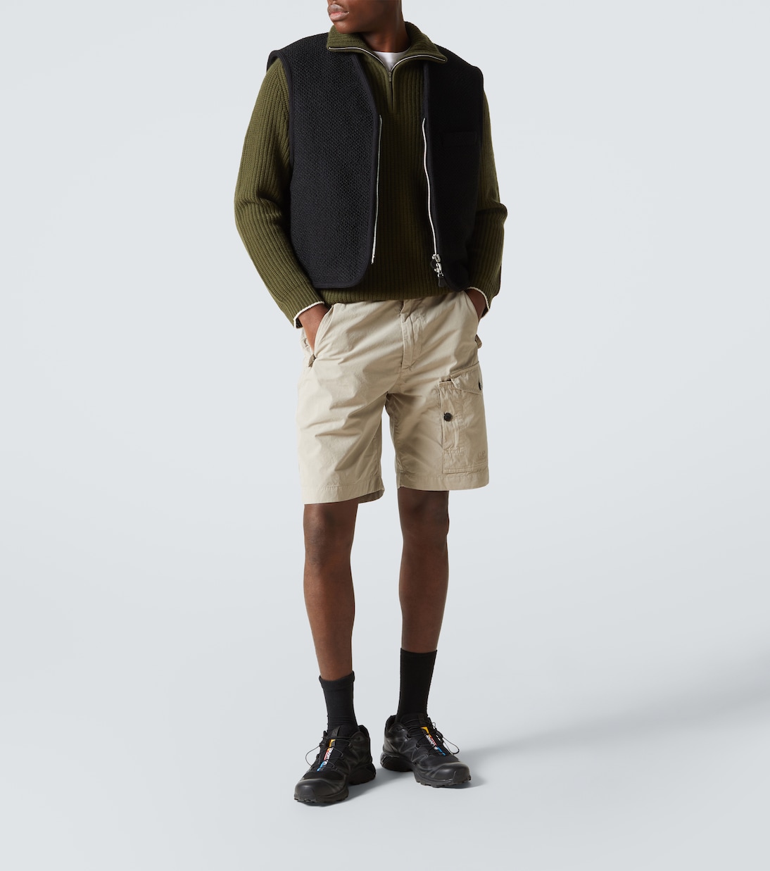 Shorts Microreps aus Baumwolle | C.P. Company