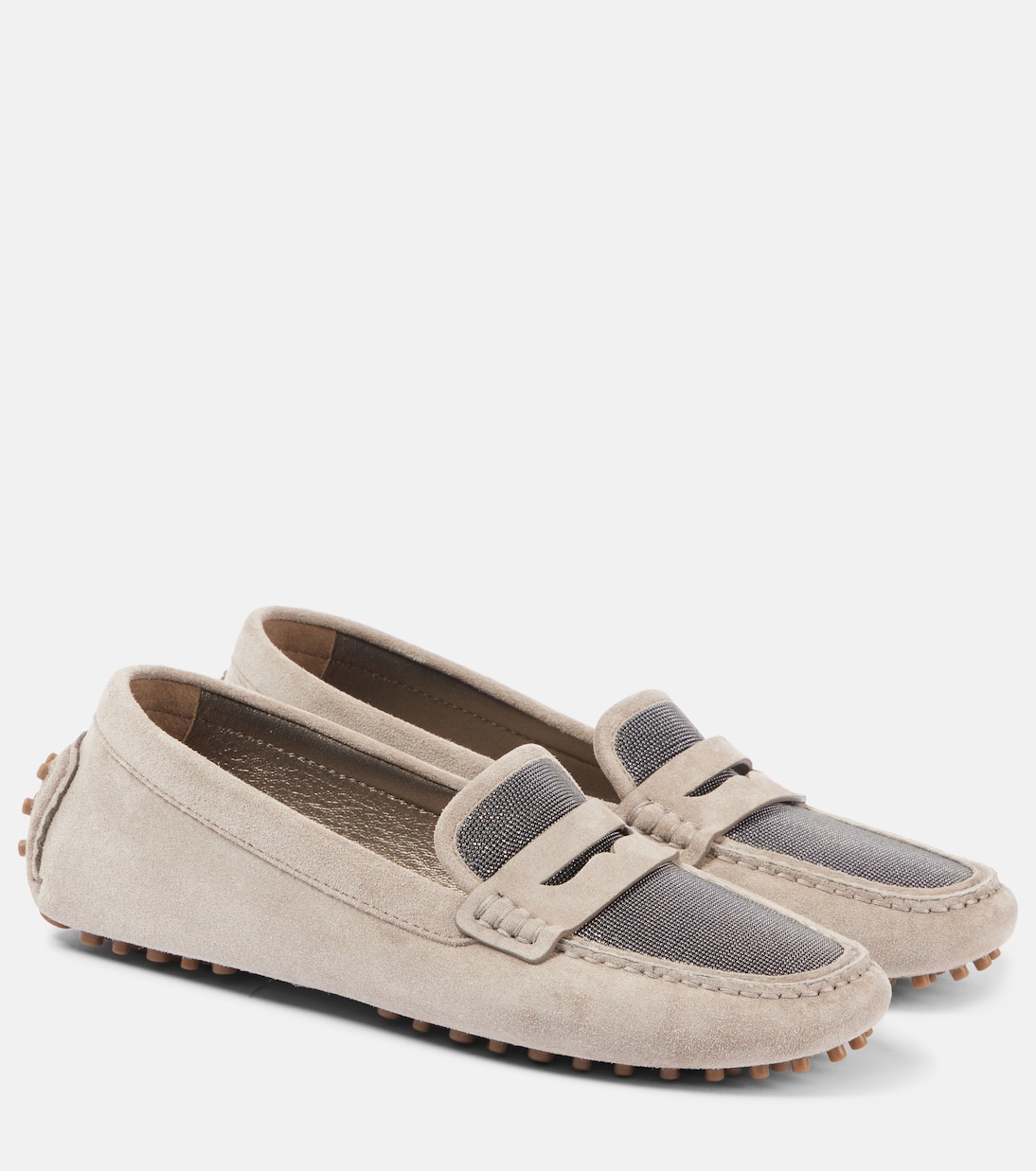 Suede loafers | Brunello Cucinelli