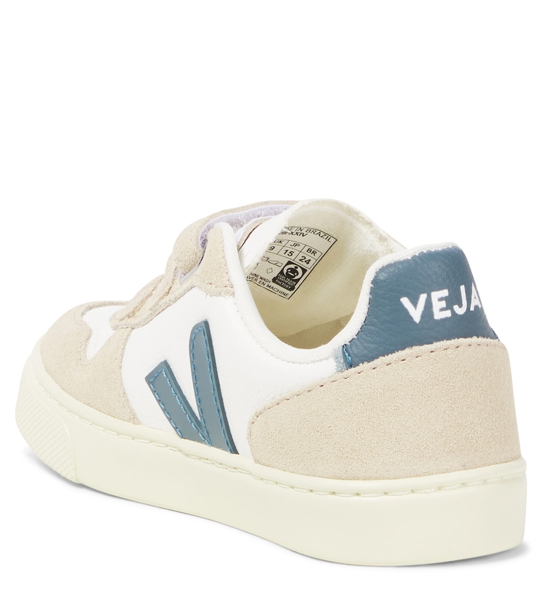 Sneakers V-10 aus Leder mit Veloursleder | Veja Kids