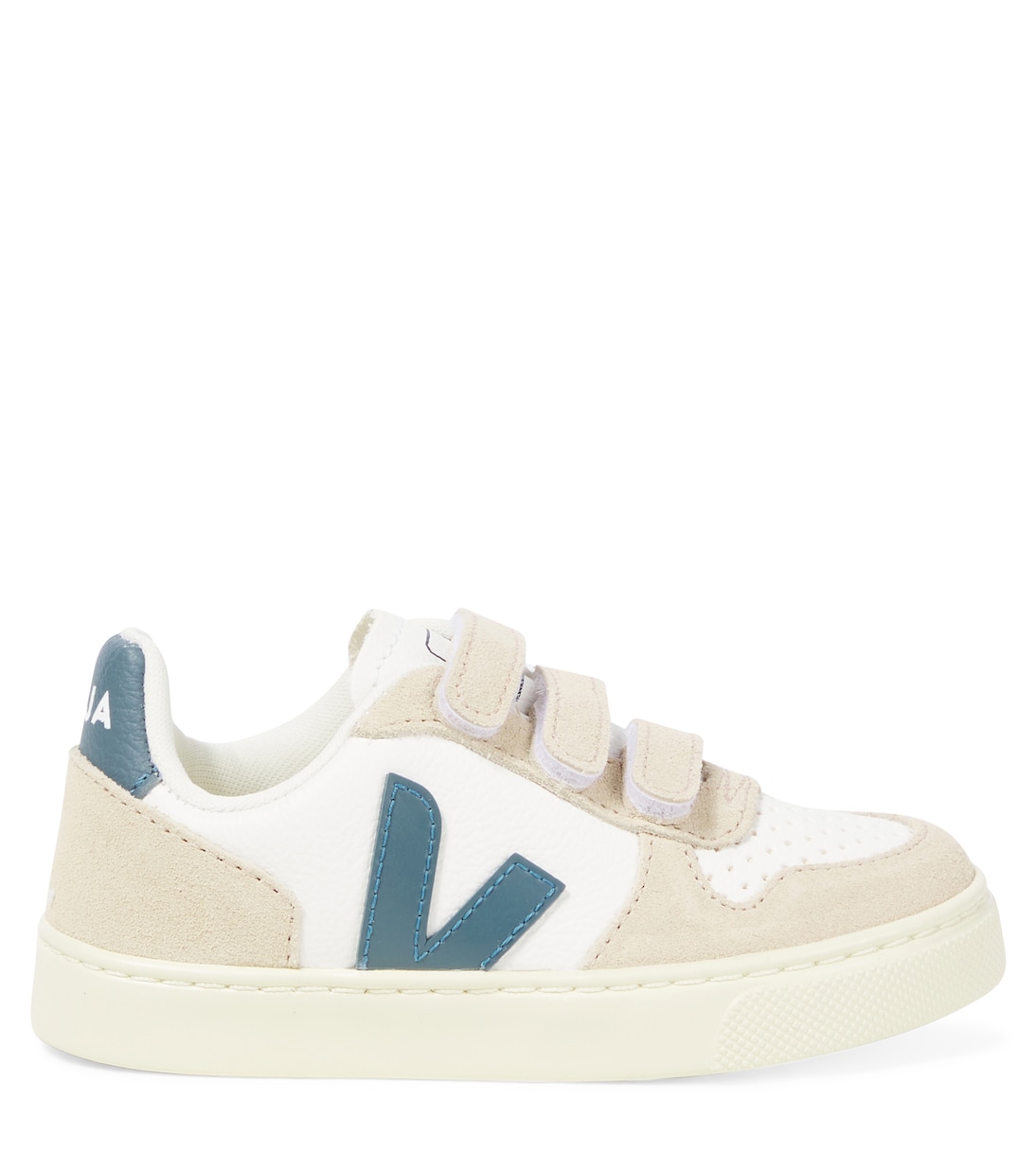 Sneakers V-10 aus Leder mit Veloursleder | Veja Kids