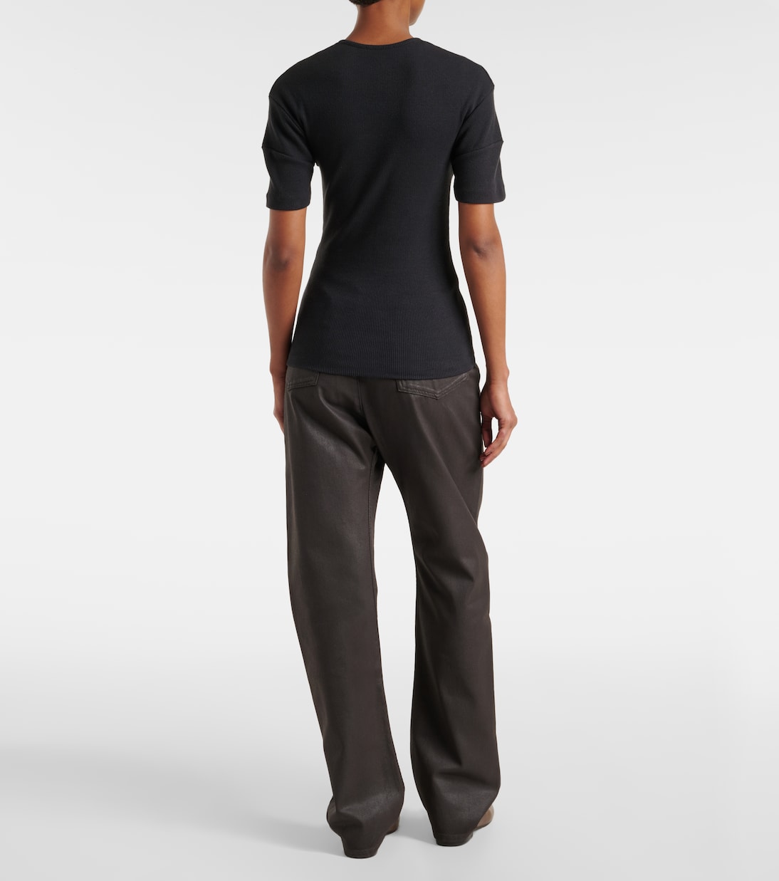 Camicia Henley in misto cotone e lino | Lemaire