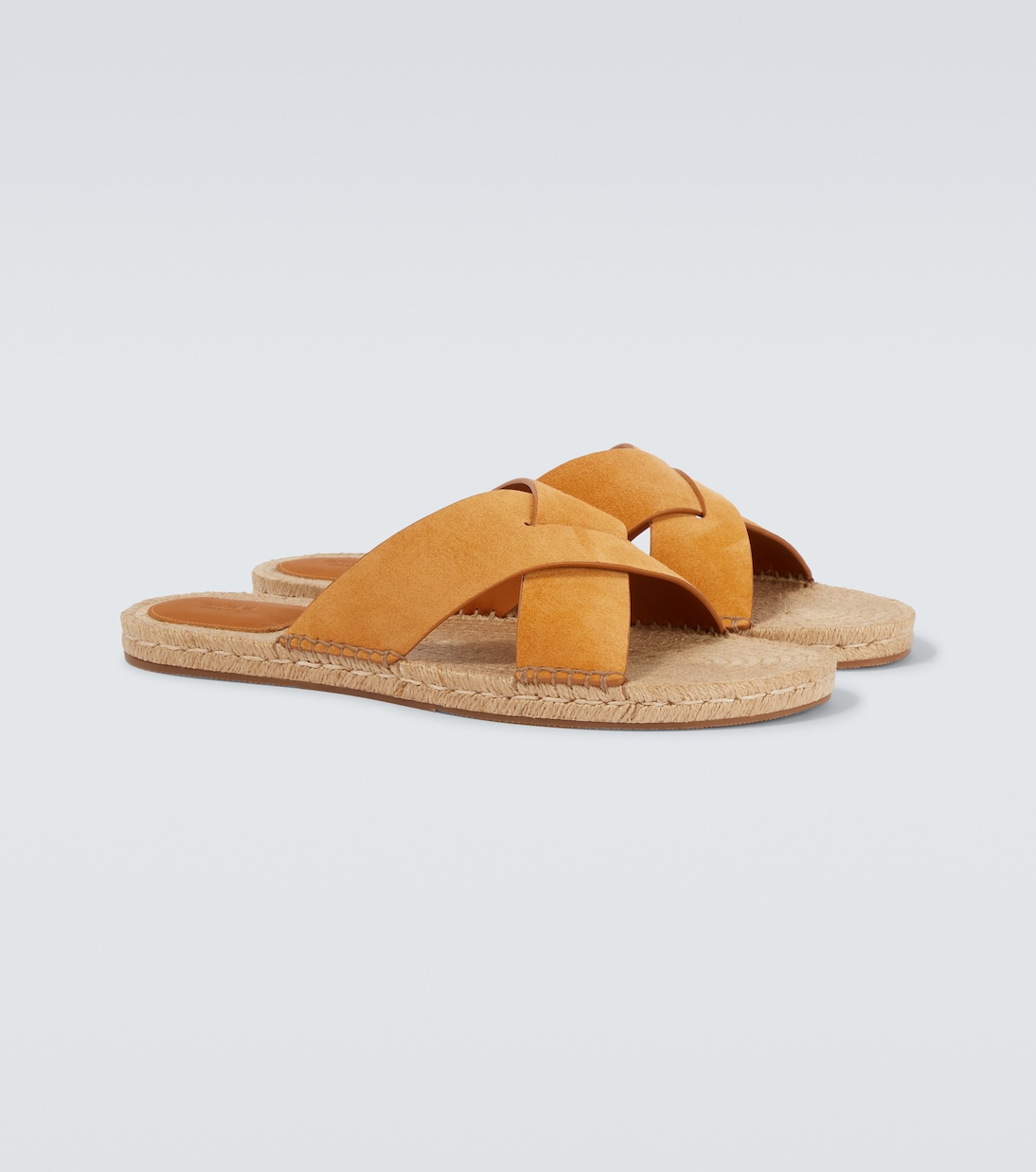 Espadrille-Sandalen aus Veloursleder | Zegna