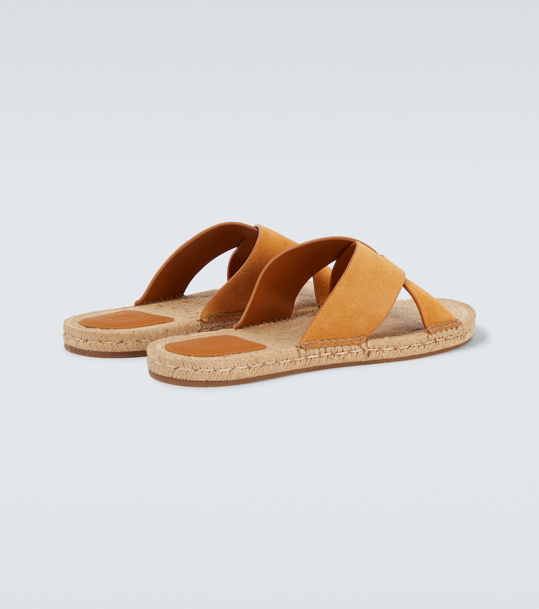 Espadrille-Sandalen aus Veloursleder | Zegna