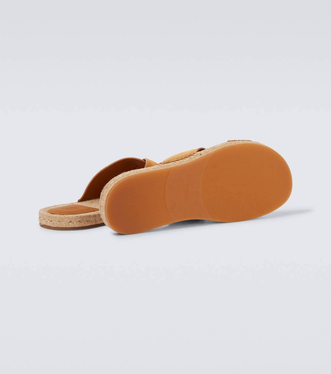 Espadrille-Sandalen aus Veloursleder | Zegna