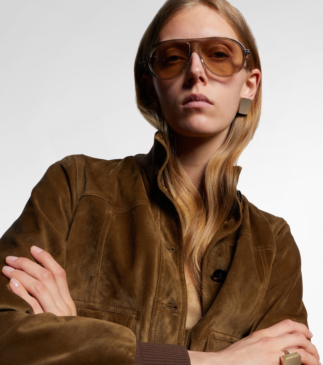 Lunettes de soleil aviateur Marcus T Icon | Tom Ford