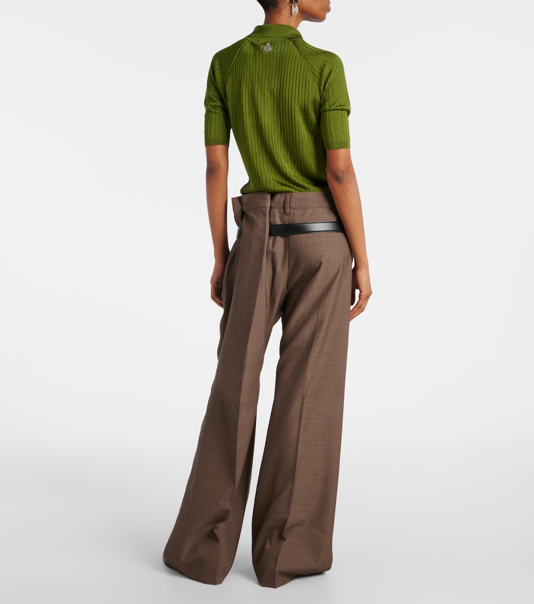 Partar wool flared pants | Acne Studios
