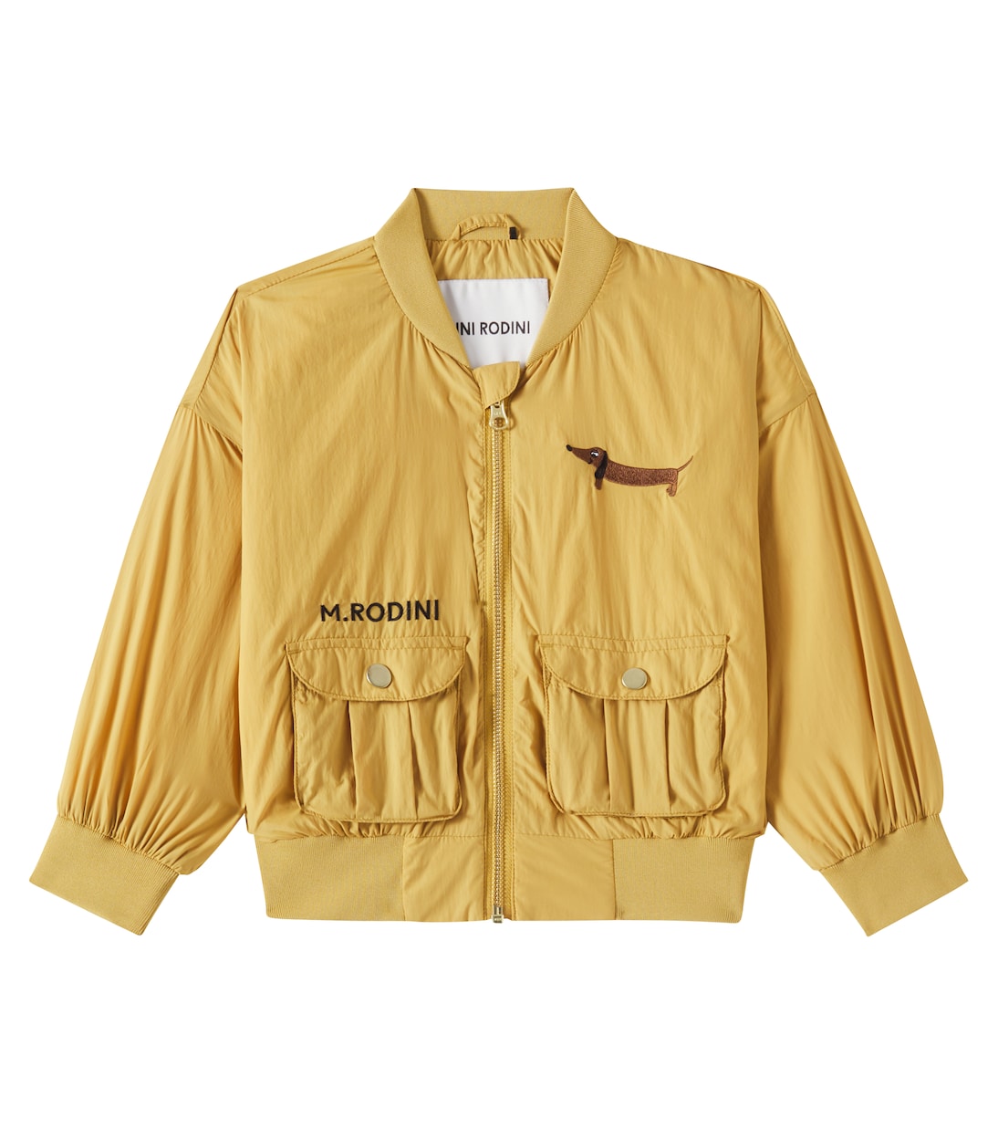 Logo embroidered jacket | Mini Rodini