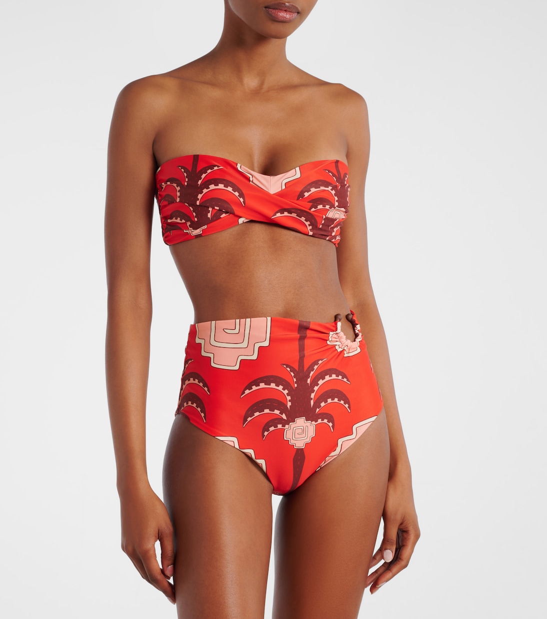 Bedrucktes Bikini-Oberteil | Johanna Ortiz