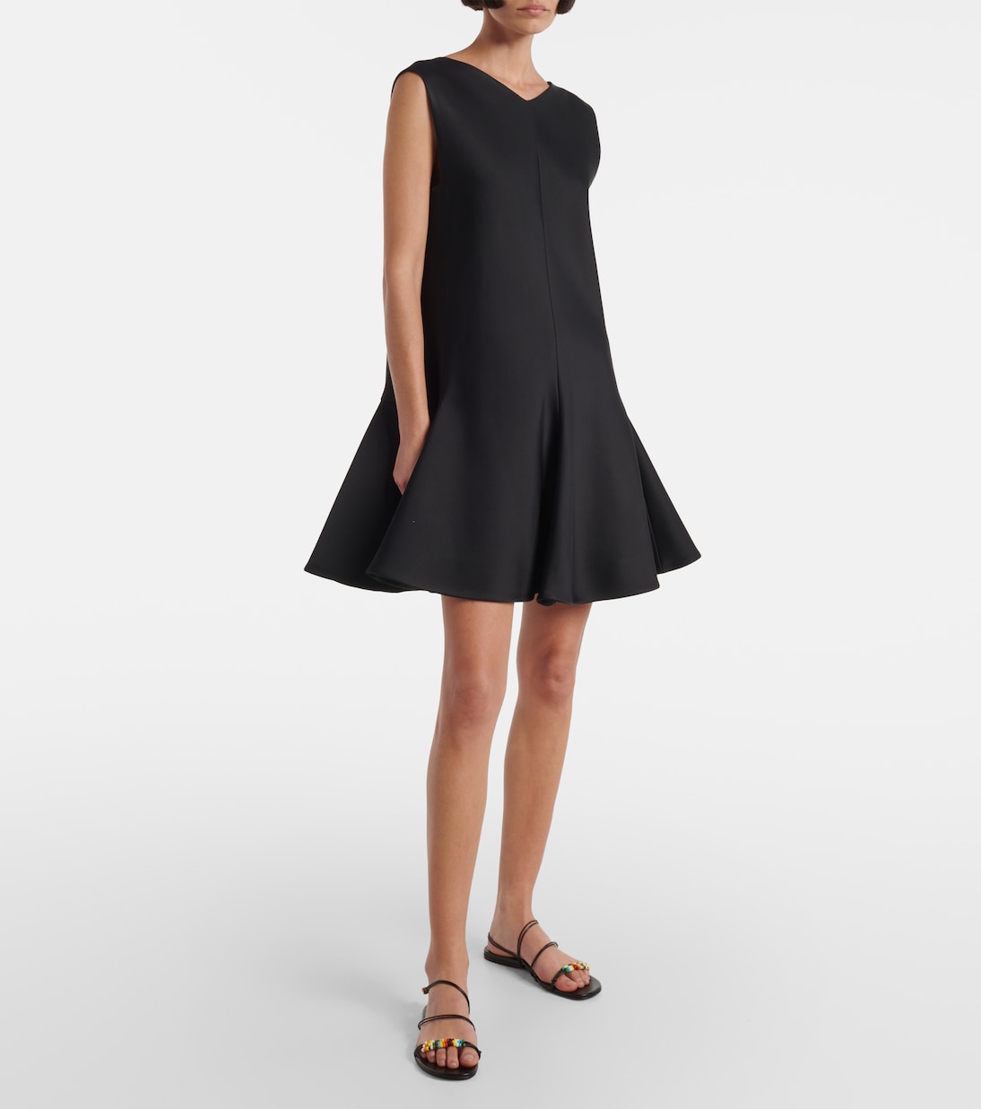 Robe Mel en crêpe | Khaite