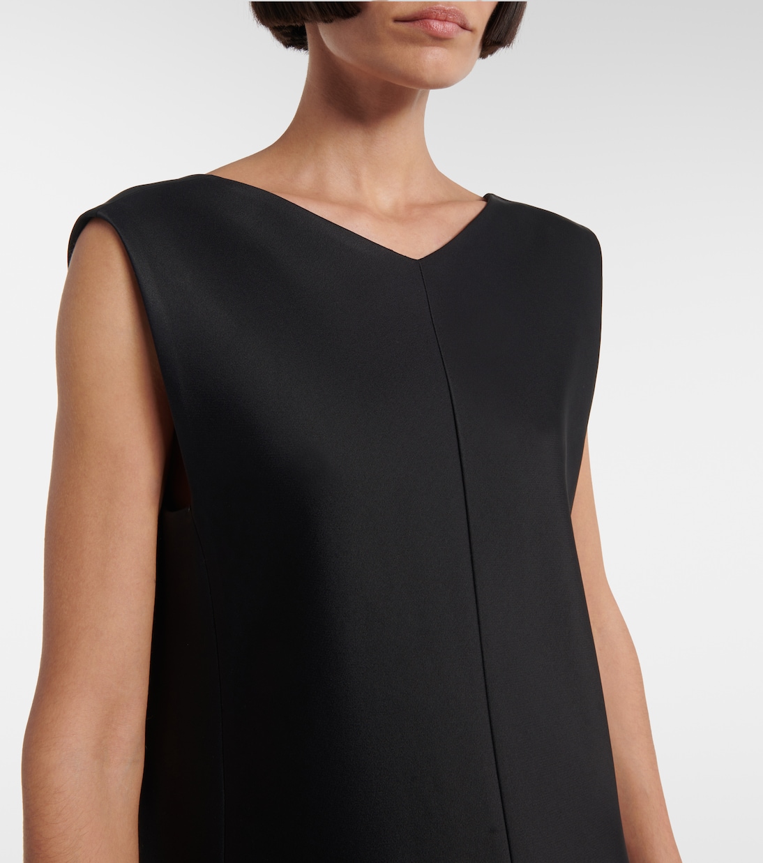 Robe Mel en crêpe | Khaite