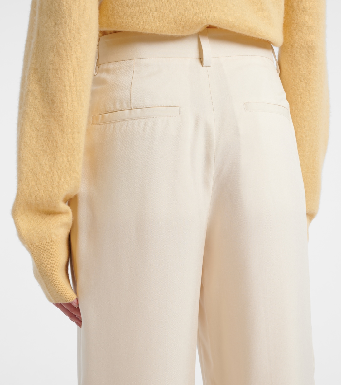 Pantaloni regular a vita alta | Toteme