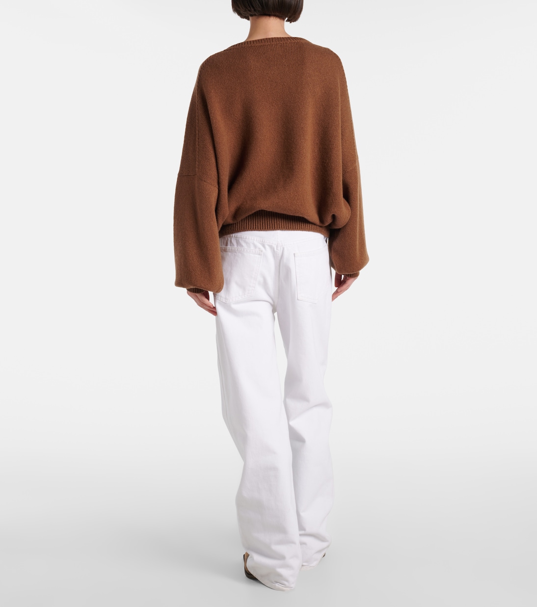 Wolfe oversized cashmere sweater | Khaite