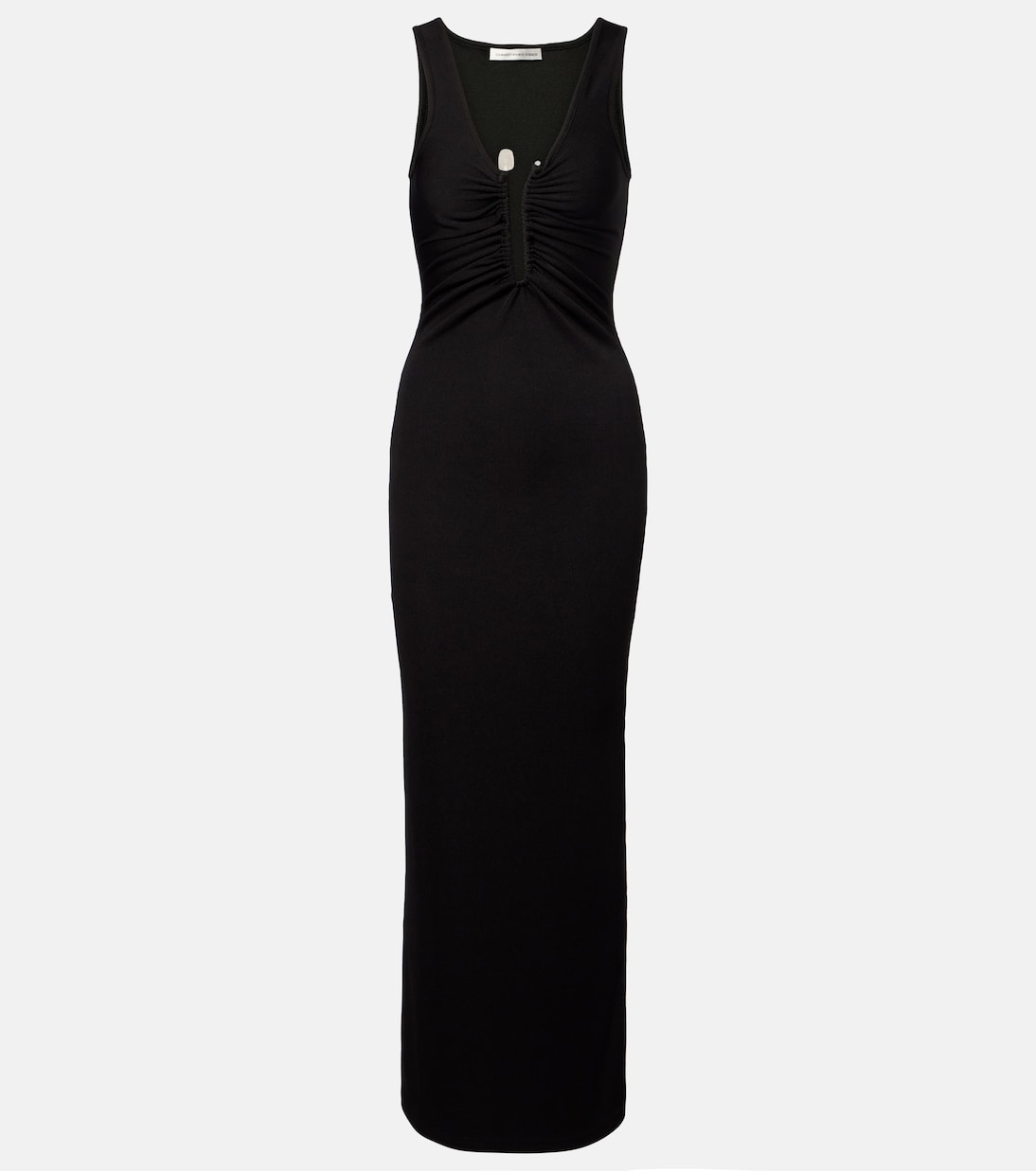 Crystal Pin embellished jersey maxi dress | Christopher Esber